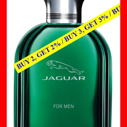Jaguar By For Men - 3.4 Oz Edt Spray