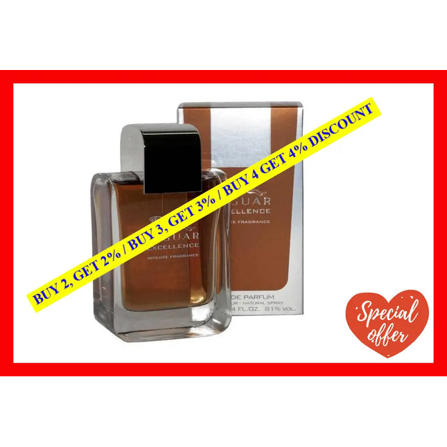 Jaguar Excellence By For Men - 3.4 Oz Edt Spray