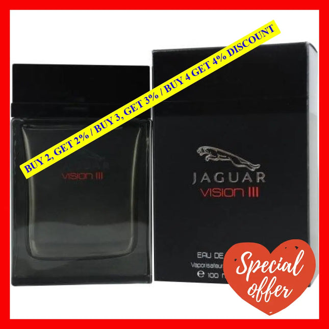 Jaguar Vision Iii By For Men - 3.4 Oz Edt Spray