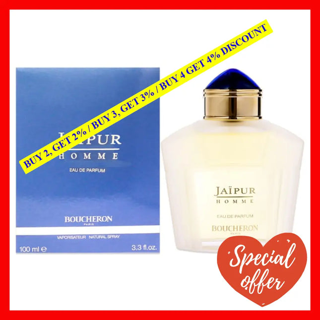 Jaipur Homme By Boucheron For Men - 3.4 Oz Edp Spray
