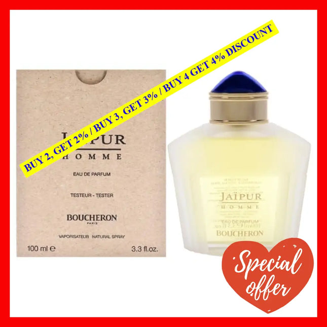 Jaipur Homme By Boucheron For Men - 3.3 Oz Edp Spray (Tester)