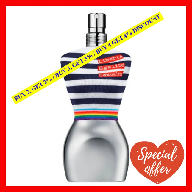 Jean Paul Gaultier Pride Eau De Toilette For Women 3.4 Oz / 100 Ml