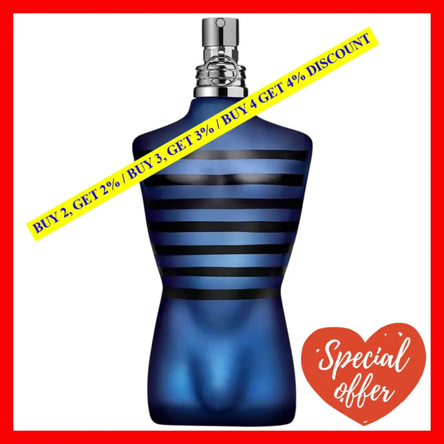 Jean Paul Gaultier Ultra Male Eau De Toilette For Men 2.5 Oz / 75 Ml
