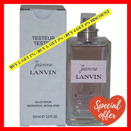 Jeanne Lanvin By For Women - 3.3 Oz Edp Spray (Tester)