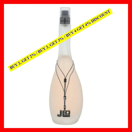 Jennifer Lopez Glow For Women Eau De Toilette 3.4 Oz 100 Ml Spray