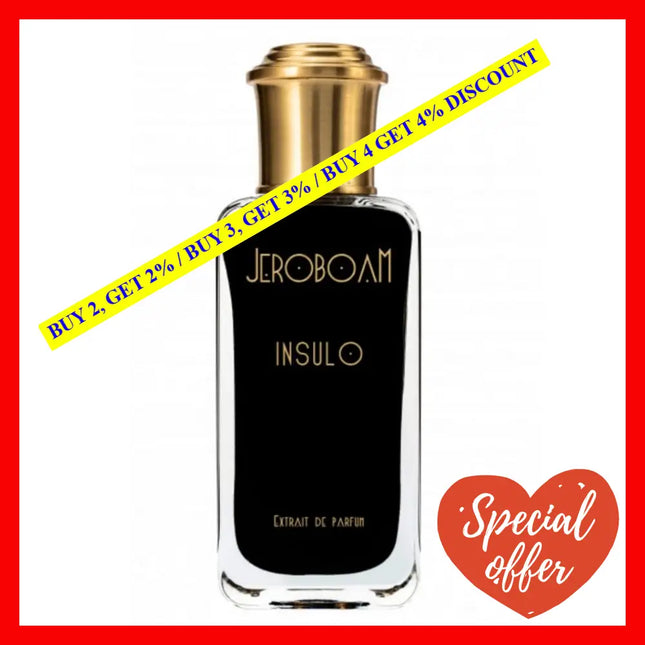 Jeroboam Insulo Extrait De Parfum Unisex 1.0 Oz / 30 Ml