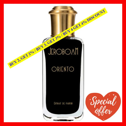 Jeroboam Oriento 1.0 Oz / 30 Ml Extrait De Parfum Unisex