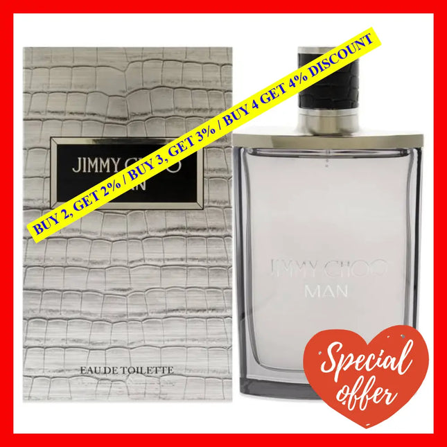 Jimmy Choo By For Men - 3.3 Oz Edt Spray