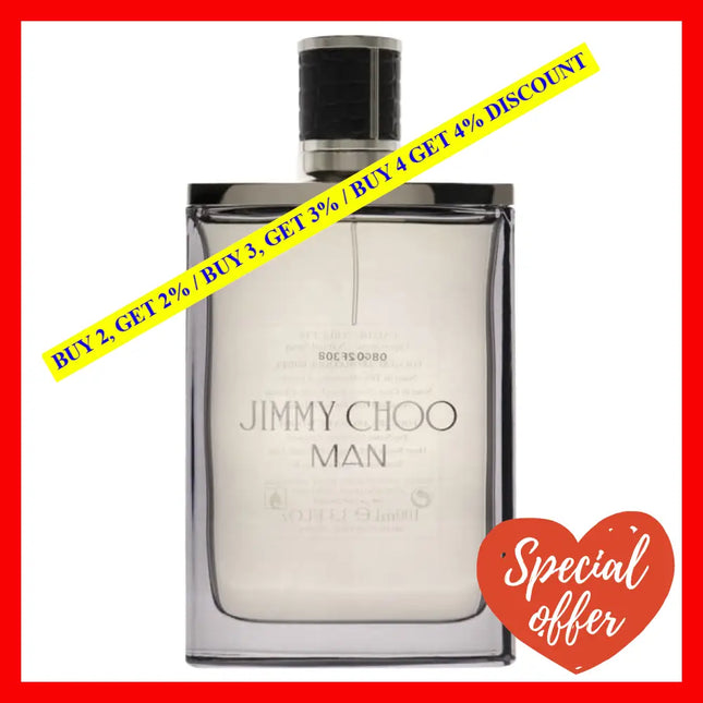 Jimmy Choo By For Men - 3.3 Oz Edt Spray (Tester)