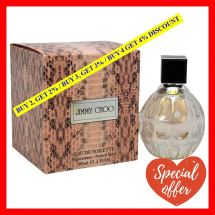 Jimmy Choo By For Women - 2 Oz Edt Spray