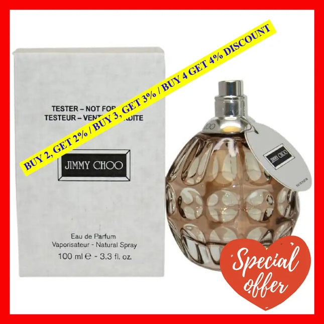 Jimmy Choo By For Women - 3.3 Oz Edp Spray (Tester)