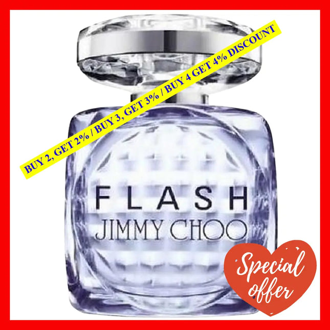 Jimmy Choo Flash Perfume Eau De Parfum Spray (Tester) 3.3 Oz For Women