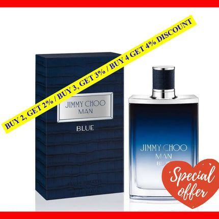 Jimmy Choo Man Blue By For Men - 1.0 Oz Edt Spray