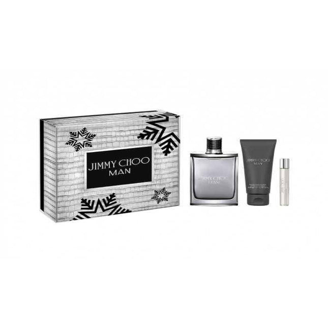 JIMMY CHOO MAN 3 PCS SET: 3.3 EDT + 0.25 EDT+ 3.3 A/S