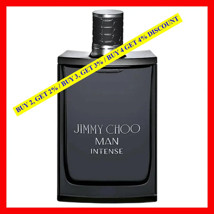 Jimmy Choo Man Intense Edt 6.7Oz - 200Ml Spray For Men