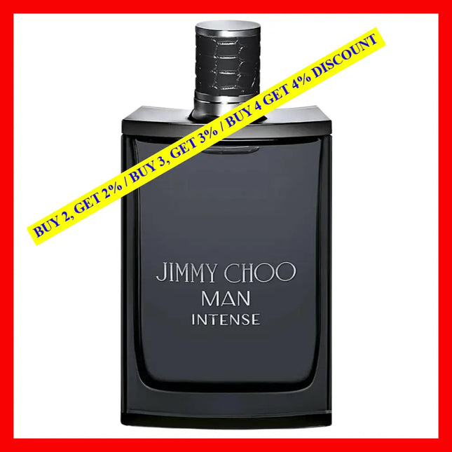 Jimmy Choo Man Intense Edt 6.7Oz - 200Ml Spray For Men