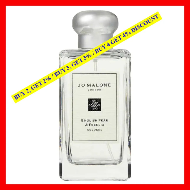 Jo Malone English Pear And Freesia Eau De Cologne For Women 3.4 Oz / 100 Ml