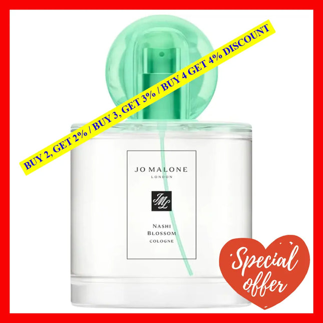 Jo Malone Nashi Blossom Cologne Unbox 3.04 Oz / 100 Ml Eau De Unboxed