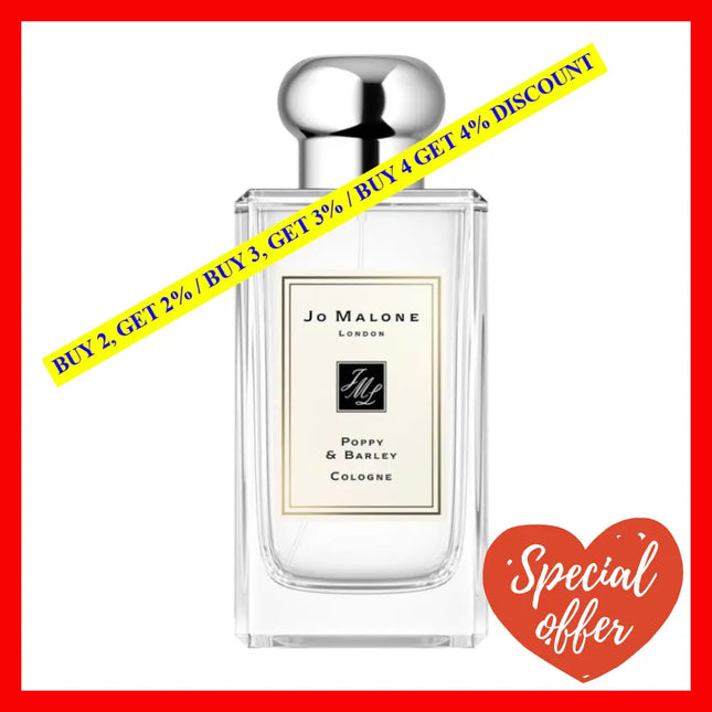 Jo Malone Poppy And Barley 3.3 Oz / 10 Ml Cologne Unisex