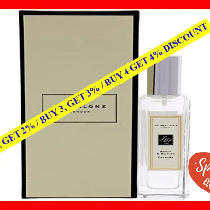 Jo Malone Poppy & Barley For Women Eau De Cologne Spray 1 Ounce Multi-Color