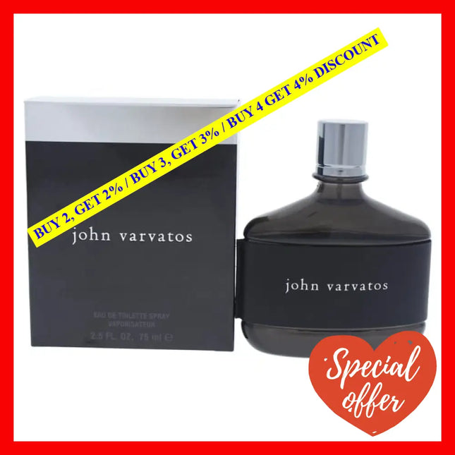 John Varvatos By For Men - 2.5 Oz Edt Spray