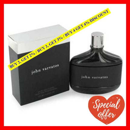 John Varvatos By For Men - 4.2 Oz Edt Spray