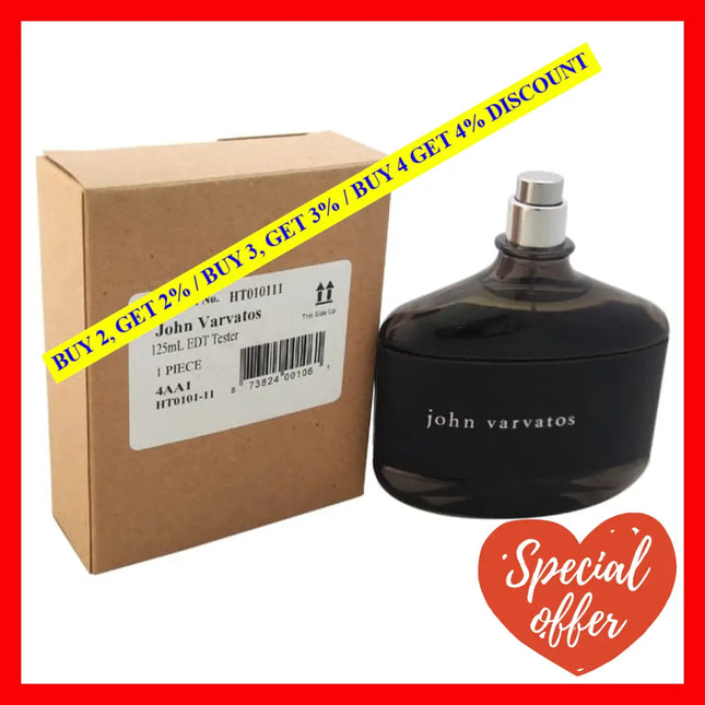 John Varvatos By For Men - 4.2 Oz Edt Spray (Tester)