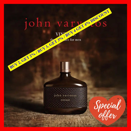 John Varvatos Vintage By For Men - 4.2 Oz Edt Spray