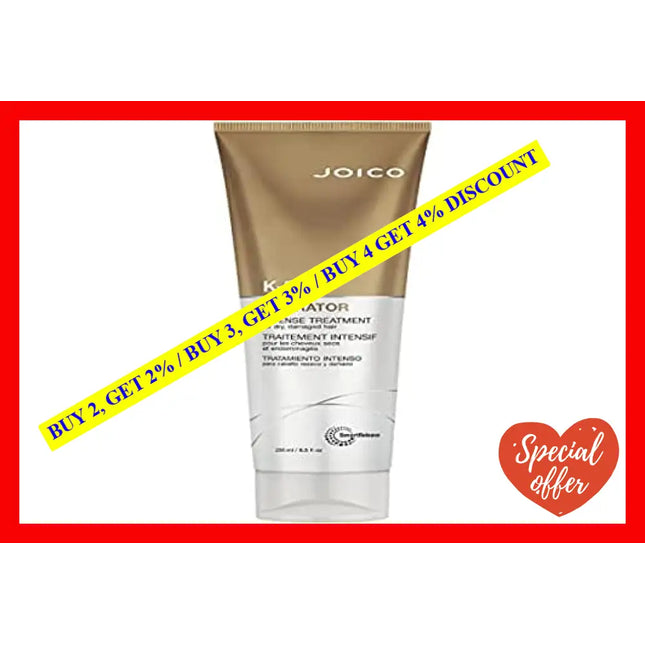 Joico K-Pak Intense Hydrator Treatment For Dry Damaged Hair 8.5 Ounce (Pack Of 1)