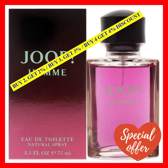 Joop By For Men - 2.5 Oz Edt Spray