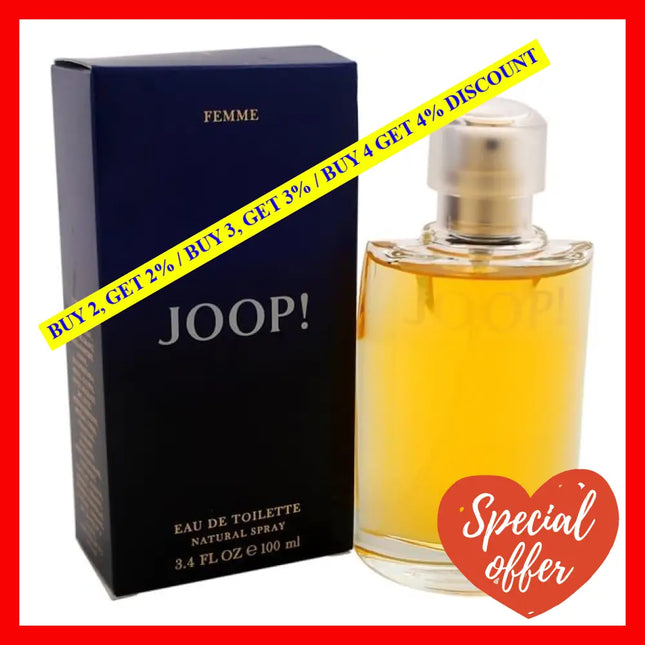 Joop By For Women - 3.4 Oz Edt Spray