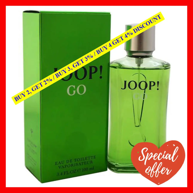 Joop Go By For Men - 3.4 Oz Edt Spray
