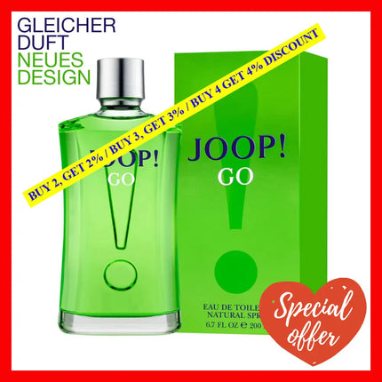 Joop Go By For Men - 6.7 Oz Edt Spray