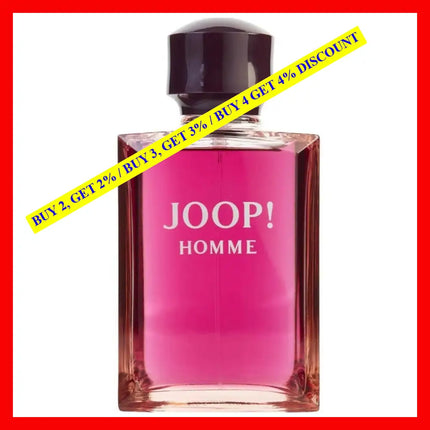 Joop Homme 4.2 Oz / 125 Ml Eau De Toilette For Men