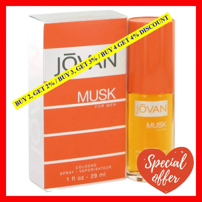 Jovan Musk By For Men - 1 Oz Edc Spray