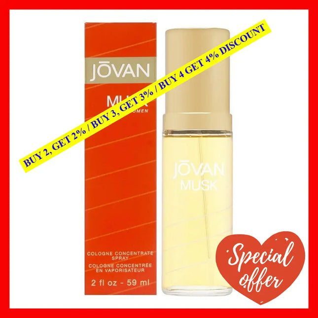 Jovan Musk By For Women - 2 Oz Cologne Spray