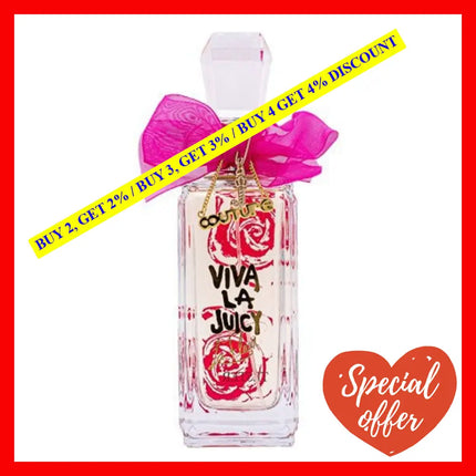 Juicy Couture Viva La Fleur 5.0 Oz / 150 Ml Eau De Toilette For Men