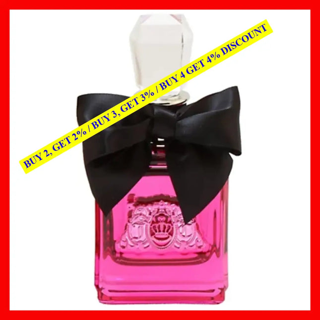 Juicy Couture Viva La Noir Perfume Eau De Parfum Spray (Tester) 3.4 Oz For Women / 100 Ml