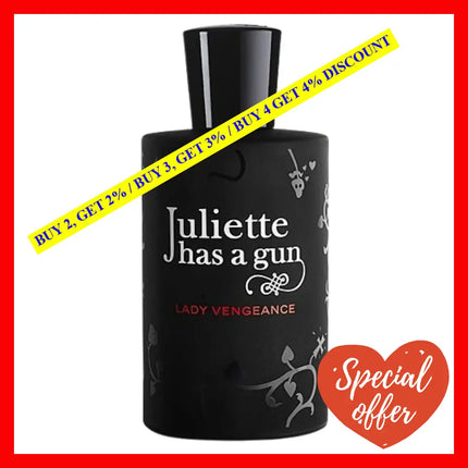 Juliette Has A Gun Lady Vengeance Eau De Parfum For Women 3.3 Oz / 100 Ml