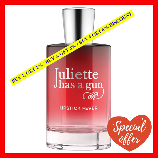 Juliette Has A Gun Lipstick Fever 3.3 Oz /100 Ml Eau De Parfum Unisex