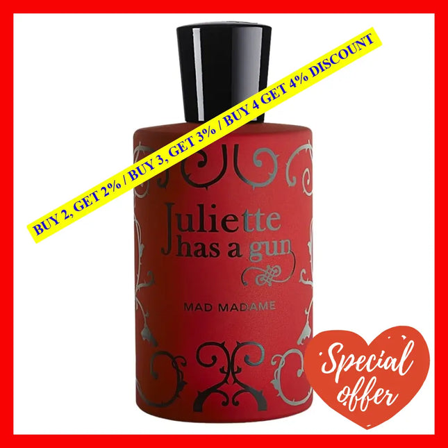 Juliette Has A Gun Mad Madame Eau De Parfum For Women 3.3 Oz / 100 Ml