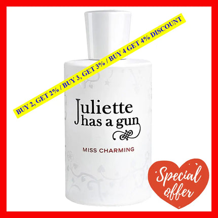 Juliette Has A Gun Miss Charming Eau De Parfum For Women 3.3 Oz / 100 Ml