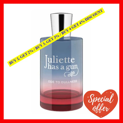 Juliette Has A Gun Ode To Dullness 3.3 Oz / 100 Ml Eau De Parfum For Women