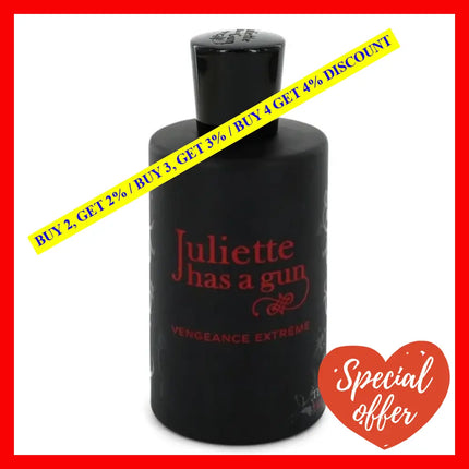 Juliette Has A Gun Vengeance Extreme Eau De Parfum For Women 3.3 Oz / 100 Ml
