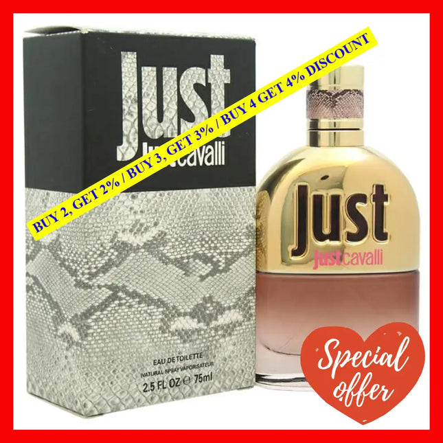 Just Cavalli By Roberto For Women - 2.5 Oz Edt Spray (Tester)