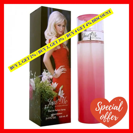 Just Me By Paris Hilton For Women - 3.4 Oz Edp Spray