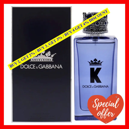 K By Dolce And Gabbana For Men - 3.3 Oz Edp Spray