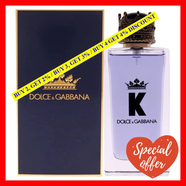 K By Dolce And Gabbana For Men - 3.3 Oz Edt Spray