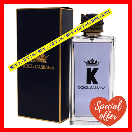 K By Dolce And Gabbana For Men - 5.0 Oz Edt Spray