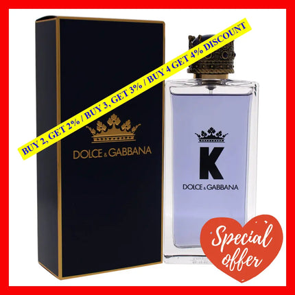 K By Dolce And Gabbana For Men - 5.0 Oz Edt Spray